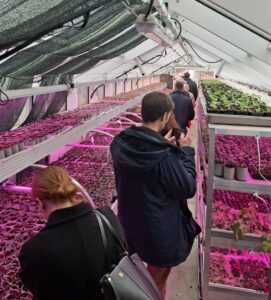 Partners of the Agri Digital Growth project visited the modern greenhouses of the Stanisław Szumec Agricultural Education Centre School Complex in Bielsko‑Biała during their stay in Poland in April 2026.